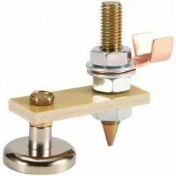 LUCKY-88 Artefact De Mise à La Terre Magnétique Puissant Machine à Souder électrique Pince à Fil De Terre Artefact De Repassage à Tête Unique Tête De Mise à La Terre Magnétique Forte + Queue De Fil + Tige Conductrice