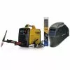 Poste A Souder Inverter Combiné ARC TIG 150A Torche TIG +12 Baguettes Ø 2.5 Mm + Cagoule Automatique + Mallette Luxe VITO