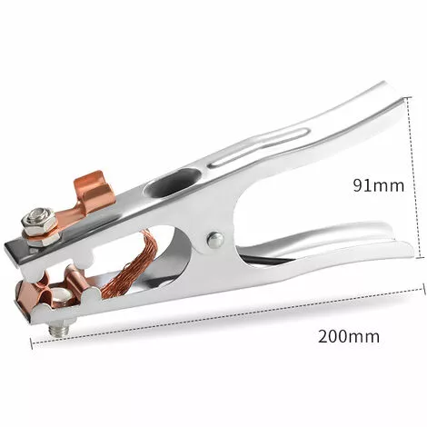 CATHERINE 4PCS Pince De Mise à La Terre, Pince De Soudure, 1 Pince De Mise à La Terre, Robuste, équipement De Soudage Professionnel, US (500 A) – Image 2