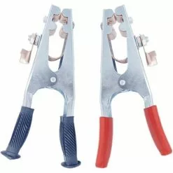 ENLENK Pinces De Terre De Soudage, 2 Pièces Pinces De Terre De Soudage 300A Et 500A Pinces De Tige De Terre Prise Sûre Et Stable Confortable Adaptée Au Soudage électrique