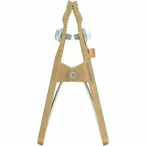 ECHOO Laiton Pince De Masse, Pince De Terre à Souder Pour Souduremise à La Terre De Câble Pour La Machine De Soudure (260A) – Image 4